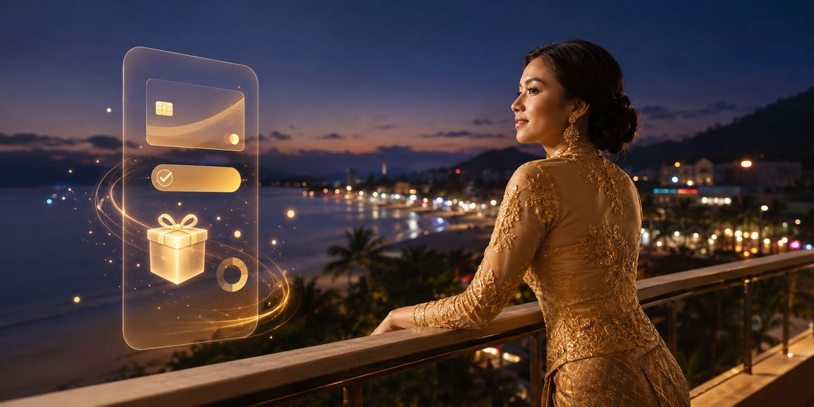 Suasana permainan kasino di Langkawi dengan pakaian kebaya tradisional Malaysia